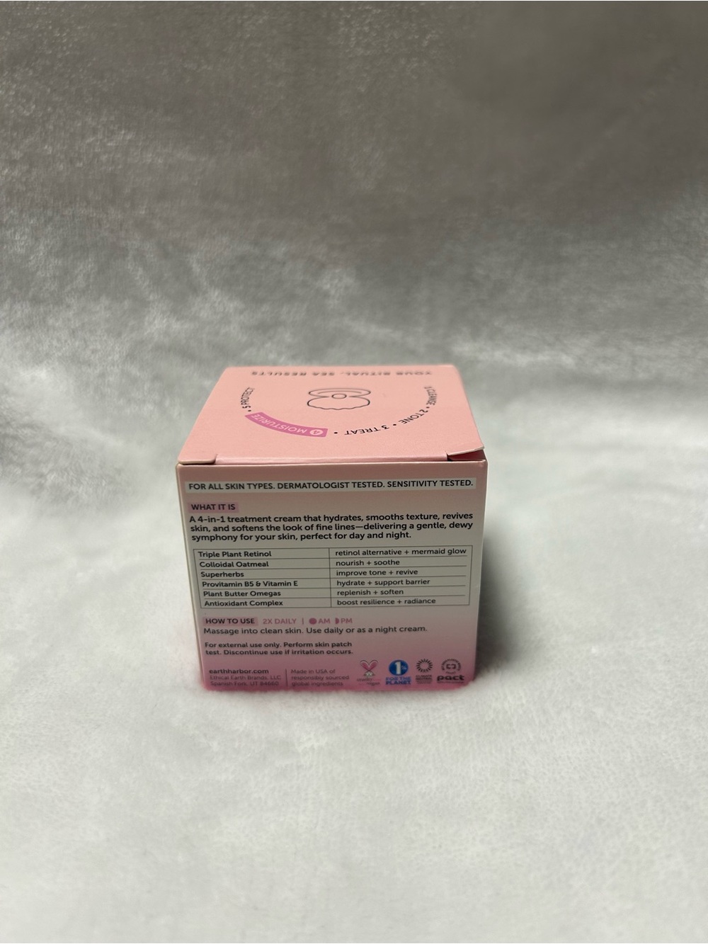 Earth Harbor Siren Silk Bio Retinol Hydration Cream Moisturizer - Picture 3 of 5